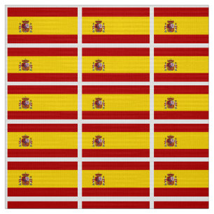Flagge von Spanien Stoff