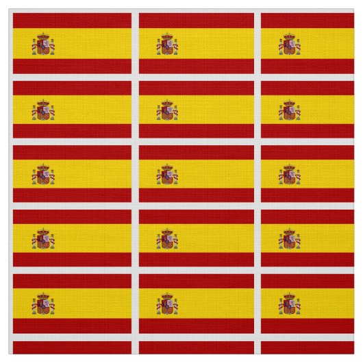 Flagge von Spanien Stoff (Muster)