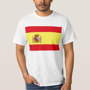 Flagge von Spanien-T-Shirt T-Shirt
