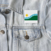 Flagge von Spokane, Washington Button (Beispiel)