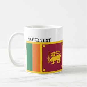 Flagge von Sri Lanka Kaffeetasse