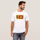 Flagge von Sri Lanka T-Shirt (Vorne ganz)