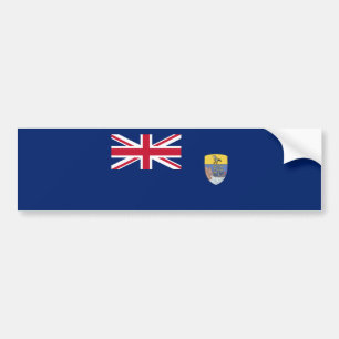 Flagge von St. Helena Autoaufkleber