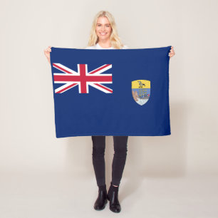 Flagge von St. Helena Fleecedecke