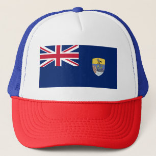 Flagge von St. Helena Truckerkappe