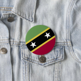 Flagge von St. Kitts und Nevis Button
