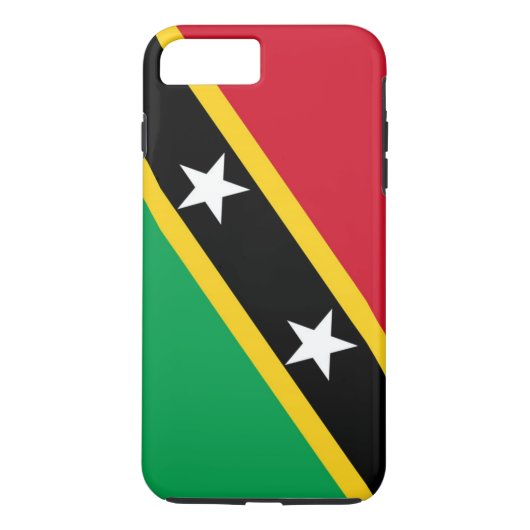 Flagge von St. Kitts und Nevis Case-Mate iPhone Hülle (Rückseite)