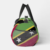 Flagge von St. Kitts und Nevis Duffle Bag (Rechts)