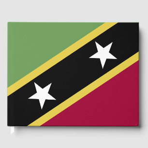 Flagge von St. Kitts und Nevis Gästebuch