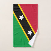 Flagge von St. Kitts und Nevis Handtuch (Handtuch)