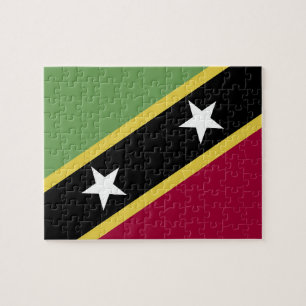 Flagge von St. Kitts und Nevis Puzzle