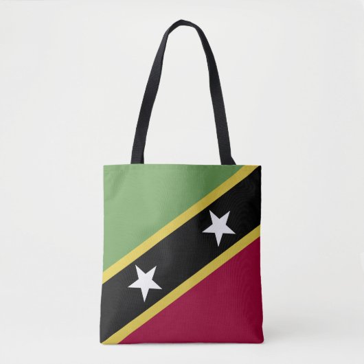 Flagge von St. Kitts und Nevis Tasche (Vorderseite)