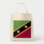 Flagge von St. Kitts und Nevis Tragetasche (Vorne)