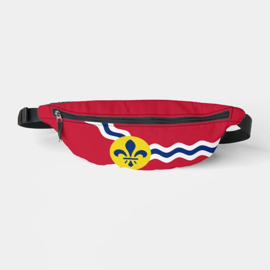 Flagge von St. Louis, Missouri Bauchtasche (Vorderseite)
