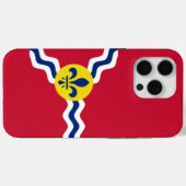 Flagge von St. Louis, Missouri Case-Mate iPhone Hülle (Rückseite (Horizontal))