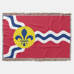 Flagge von St. Louis, Missouri Decke
