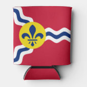 Flagge von St. Louis, Missouri Dosenkühler (Vorderseite)