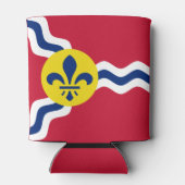 Flagge von St. Louis, Missouri Dosenkühler (Rückseite)