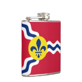 Flagge von St. Louis, Missouri Flachmann (Rechts)