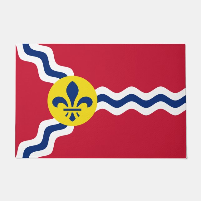 Flagge von St. Louis (Missouri) Fußmatte (Vorderseite)