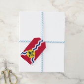 Flagge von St. Louis (Missouri) Geschenkanhänger (Mit Garn)