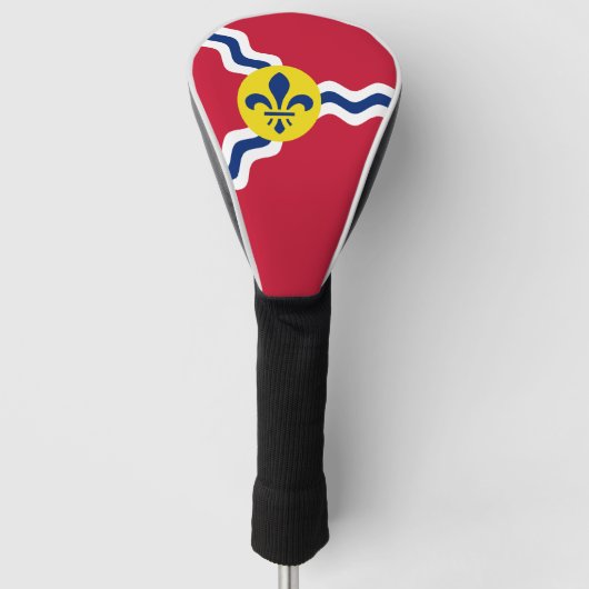 Flagge von St. Louis, Missouri Golf Headcover (Vorderseite)