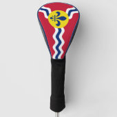 Flagge von St. Louis, Missouri Golf Headcover (Vorderseite)
