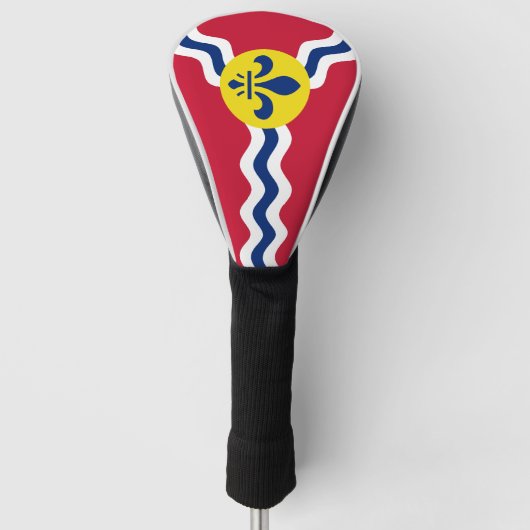 Flagge von St. Louis, Missouri Golf Headcover (Vorderseite)