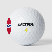 Flagge von St. Louis, Missouri Golfball (Logo)
