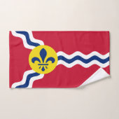 Flagge von St. Louis, Missouri Handtuch (Handtuch)