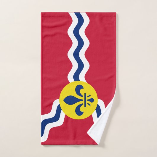 Flagge von St. Louis, Missouri Handtuch (Handtuch)