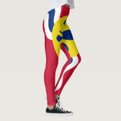 Flagge von St. Louis, Missouri Leggings (Rechts)