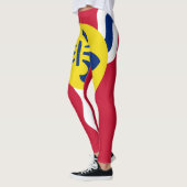 Flagge von St. Louis, Missouri Leggings (Links)