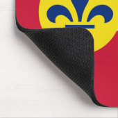 Flagge von St. Louis (Missouri) Mousepad (Ecke)