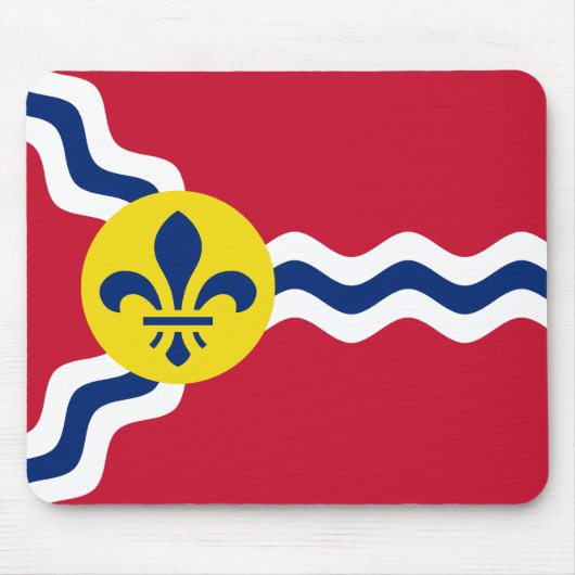 Flagge von St. Louis (Missouri) Mousepad (Vorne)