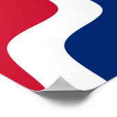 Flagge von St. Louis (Missouri) Poster (Ecke)