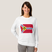 Flagge von St. Louis (Missouri) T-Shirt (Vorne ganz)