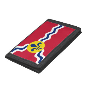 Flagge von St. Louis, Missouri Trifold Geldbörse