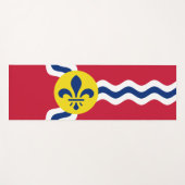 Flagge von St. Louis (Missouri) Yogamatte (Vorderseite (Horizontal))