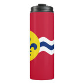 Flagge von St. Louis, Thermal Tumbler Missouri Thermosbecher (Vorderseite)