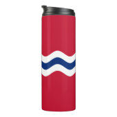 Flagge von St. Louis, Thermal Tumbler Missouri Thermosbecher (Nach rechts gedreht)