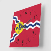 Flagge von St. Louis, Uhr der Mauer am Missouri-Pl (Winkel)