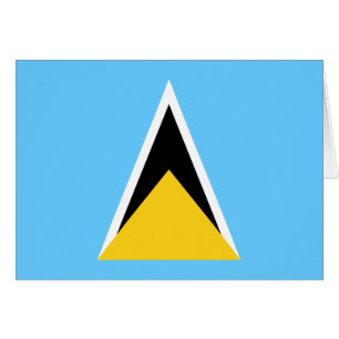 Flagge von St. Lucia