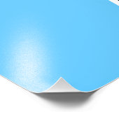 Flagge von St. Lucia Fotodruck (Ecke)