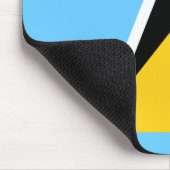 Flagge von St. Lucia Mousepad (Ecke)