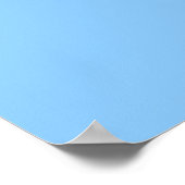 Flagge von St. Lucia Poster (Ecke)