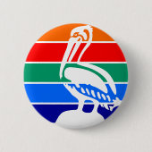 Flagge von St. Petersburg, Florida Button (Vorderseite)