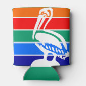 Flagge von St. Petersburg, Florida Dosenkühler (Rückseite)