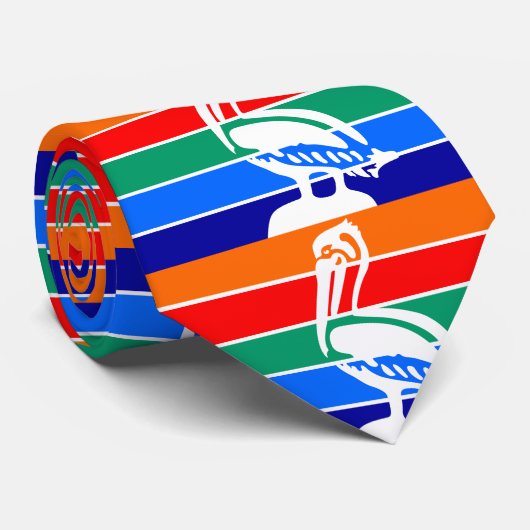 Flagge von St. Petersburg, Florida Krawatte (Gerollt)