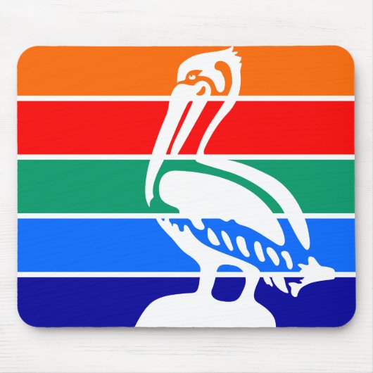 Flagge von St. Petersburg, Florida Mousepad (Vorne)